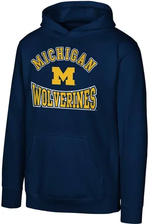 Outerstuff Big Boys and Girls Michigan Wolverines Hometown Classic Fleece Pullover Hoodie