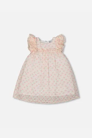 Deux par Deux Big Girls Printed Dress With Frills