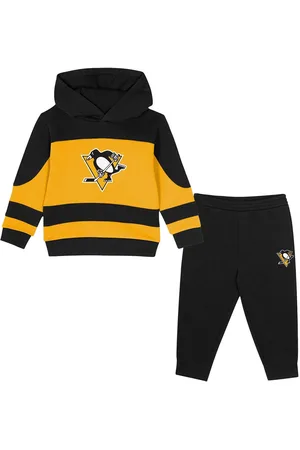 Outerstuff Toddler Black/Gold Pittsburgh Penguins Puck Hero Fleece Hoodie and Sweatpants Set - Black, Gold