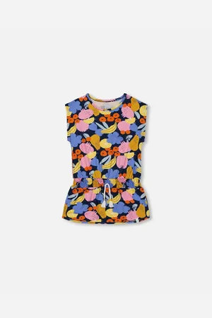 Deux par Deux Big Girls Printed Tunic Top