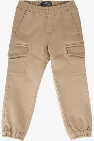 XRAY Little Boys Elastic Waist Commuter Jogger Cargo Pants