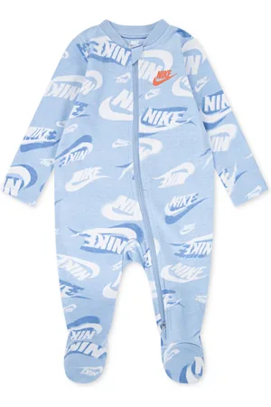 Nike Baby Printed Interlock Footed Coverall