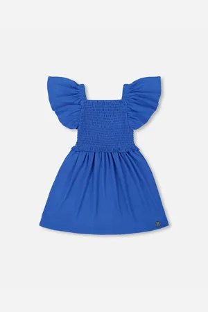 Deux par Deux Big Girls Textured Smocked Dress