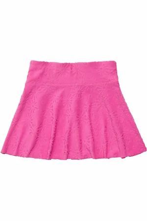 Snapper Rock Little Girls Bubblegum Bloom Swim Skirt