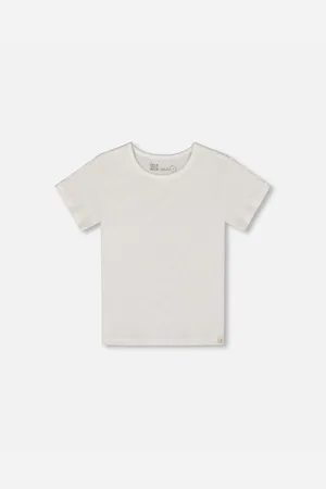 Deux par Deux Big Girls Crinkle Short Sleeve Top