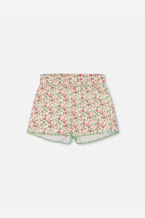 Deux par Deux Big Girls Printed Ribbed Short
