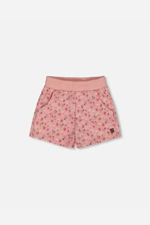 Deux par Deux Big Girls Printed French Terry Short