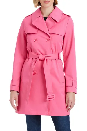Kate Spade Women s Short Double-Breasted Trench Coat