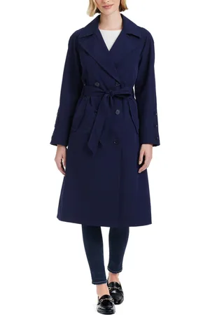 Kate Spade Women s Long Double-Breasted Trench Coat