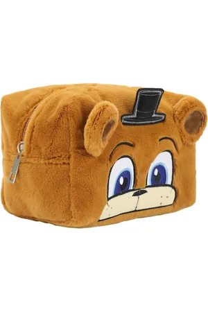 Five Nights At Freddys Freddy 8" Faux Fur Cosmetic Bag