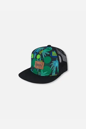 Deux par Deux Baby Boys Printed Cap