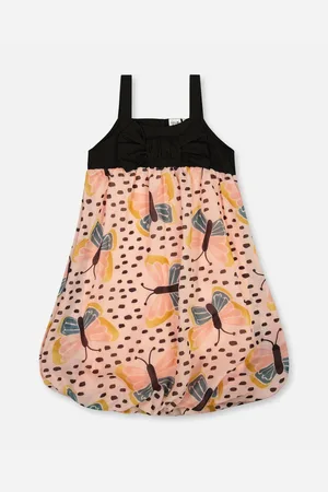 Deux par Deux Big Girls Printed Bubble Dress