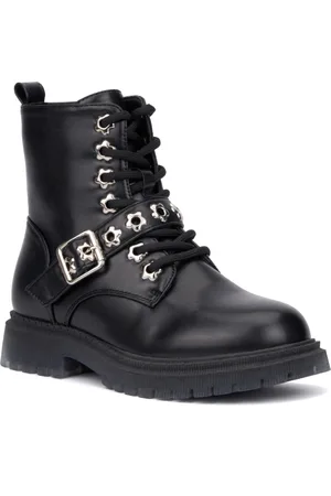 Olivia Miller Little Girls Star Bright Combat Boots