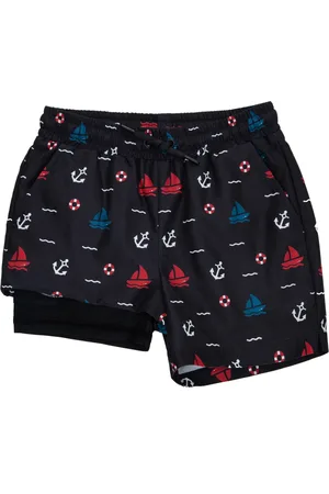 Rokka & rolla Boys Compression Liner Swim Trunks Upf 50+
