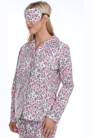 White Mark 3-Piece Cozy Pajama Set