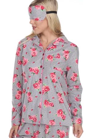 White Mark 3-Piece Cozy Pajama Set