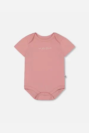 Deux par Deux Baby Girls Organic Cotton Onesie