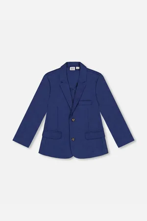 Deux par Deux Big Boys Two Button Blazer