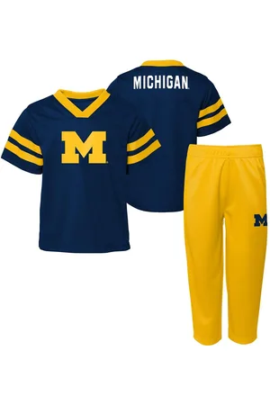 Outerstuff Preschool 2-Piece Michigan Wolverines Red Zone Jersey and Pants Set