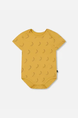 Deux par Deux Baby Boys Cotton Onesie Printed