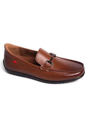 Marc Joseph New York Elliot Road Hands-Free Slip On Technology Leather Buckle Loafers