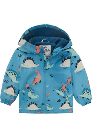 Rokka & rolla Toddler Boys Fleece Lined Windbreaker Rain Jacket