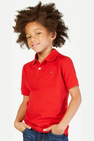 Tommy Hilfiger Big Boys Ivy Stretch Polo Collared Shirt