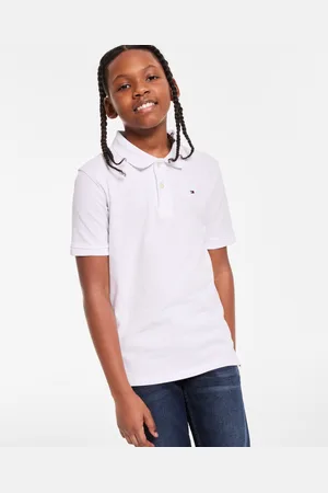 Tommy Hilfiger Big Boys Ivy Stretch Polo Collared Shirt