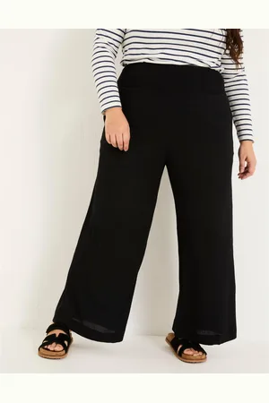 Fat Face Plus Size Shirred Palazzo