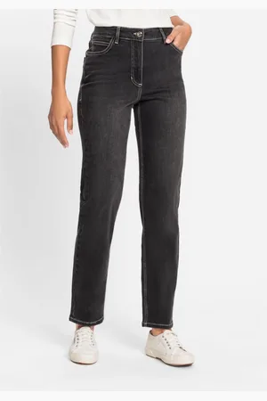 Olsen Mona Fit Slim Leg Dark Washed Jeans