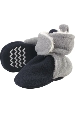 Hudson Baby Girls Hudson Cozy Fleece and Faux Shearling Booties