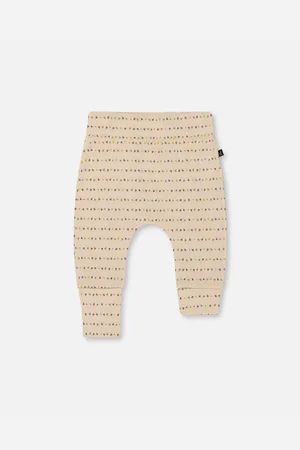 Deux par Deux Baby Boy Printed Cotton Evolutive Pant - Infant