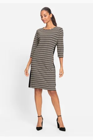 Olsen Textured Striped Dress