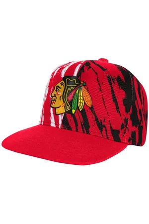 Outerstuff Big Boys and Girls Chicago Blackhawks Propel Flat Brim Snapback Hat