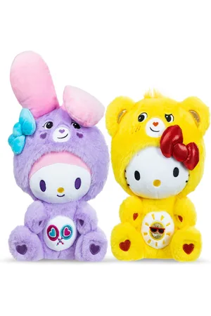 Hello Kitty X Care Bears Plush Toy, Pack of 2