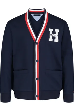 Tommy Hilfiger Big Boys Tommy Terry Cardigan Sweater