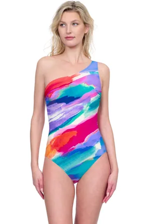 gottex Palma De Mallorca One-Shoulder One-Piece Swimsuit