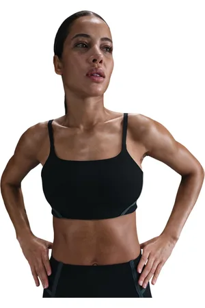 Nike One Convertible Light-Support Lightly Lined Sports Bra - Black/blac