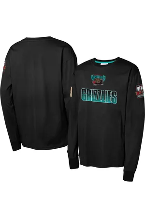 Mitchell & Ness Big Boys and Girls Memphis Grizzlies Hardwood Classics All Over Long Sleeve T-Shirt