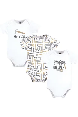 Hudson Baby Boys Hudson Cotton Bodysuits