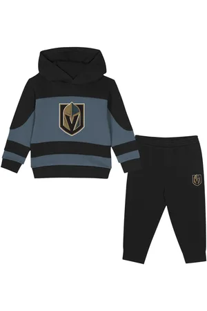 Outerstuff Toddler Black/Gray Vegas Golden Knights Puck Hero Fleece Hoodie and Sweatpants Set, 2-Piece - Black, Gray