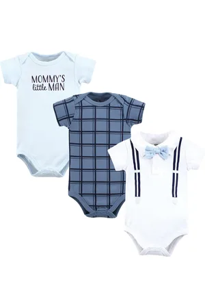 Hudson Baby Boys Hudson Cotton Bodysuits
