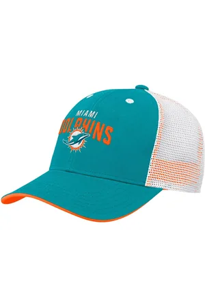 Outerstuff Preschool Miami Dolphins Core Lockup Trucker Adjustable hat