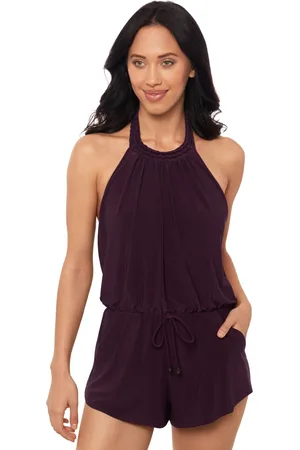 Magicsuit Solids Piper Swim Romper