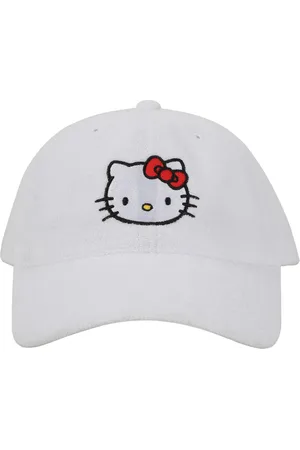 Hello Kitty Embroidered Character Head Art Adult Baseball Cap