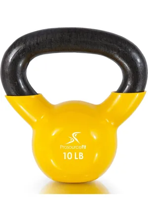 Prosourcefit Vinyl Coated Iron Kettlebell, 10lb