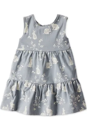 Carters Little Planet by Baby Girls Organic Cotton Bunny Knit Dress