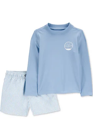 Carters Toddler Boys Rashguard & Swim Trunk Set