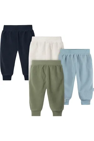 Gerber Baby Boys Fleece Pants, 4-Pack