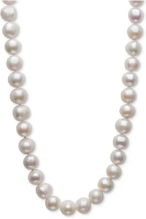 Belle De Mer Cultured Freshwater Baroque Pearl (10-1/2 - 11-1/2mm) 20" Strand Necklace